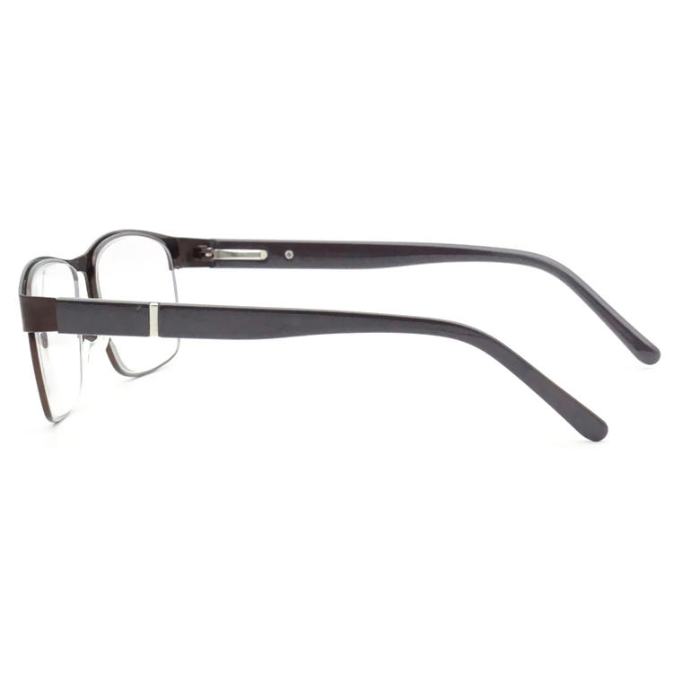Dachuan Optical DRM368025 China Supplier Browline Metal Reading Glasses With Plastic Legs (13)